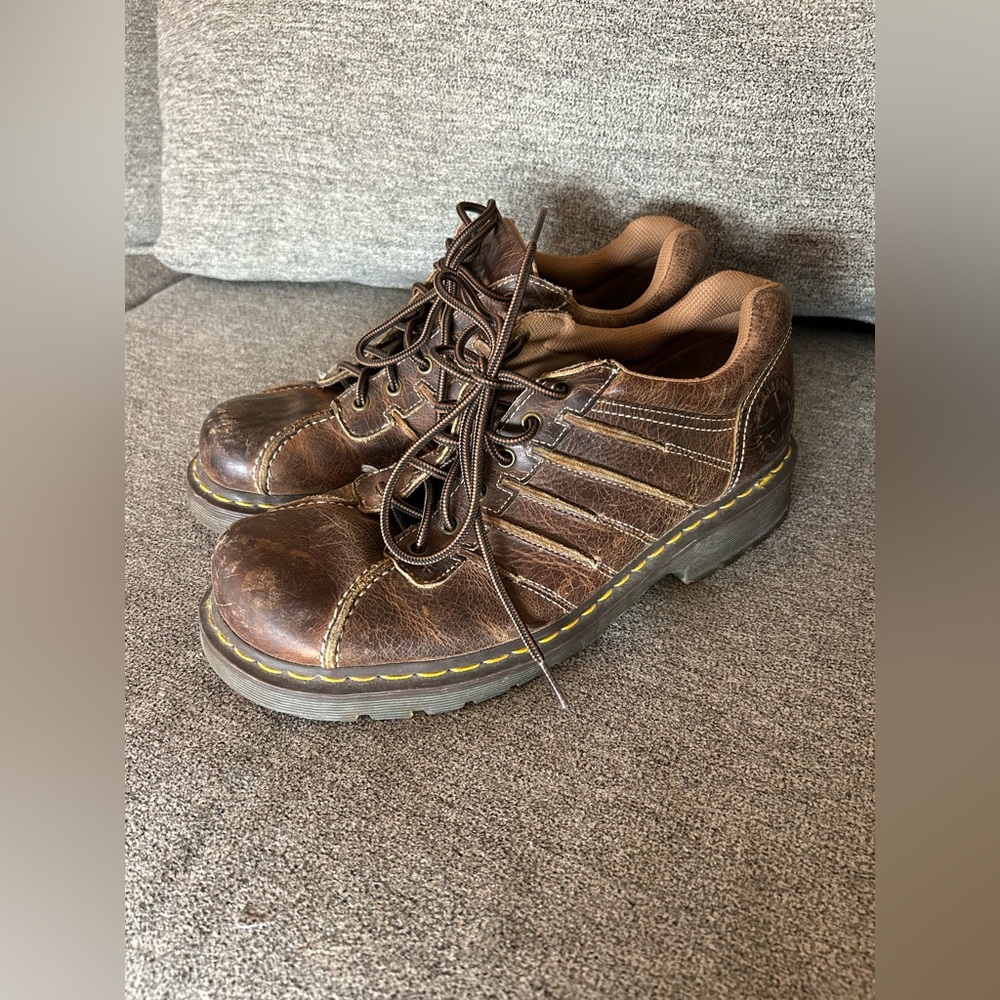 Vintage Y2K Dr Martens Newton Oxford Leather Shoes Men’s Size 12